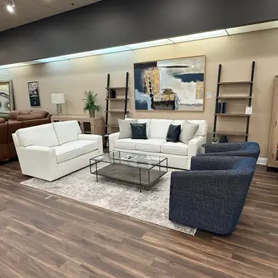 Crate and Barrel White Couch Designer 3 Seater Sofa Premium Comf, View more
