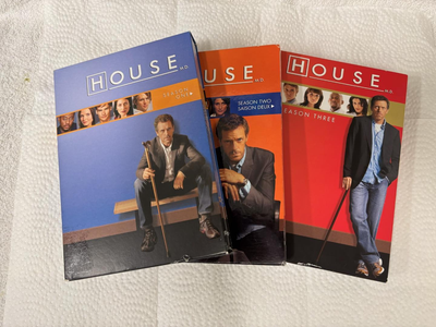 HOUSE: seasons 1, 2, 3, 4 & 5 on DVD, View more