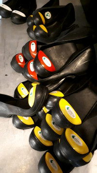 Couvre chaussures  avec embout en acier / safety over shoes 