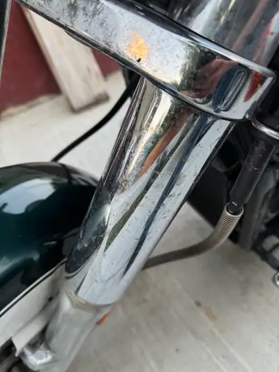 2004 Kawasaki Vulcan 1500 all original with only 10k km. Runs strong does have some surface rust as...