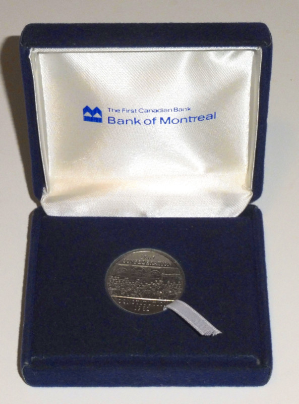Canada 1982 Bank Of Montreal Confederation Coin in Promo Case in Arts & Collectibles in Edmonton