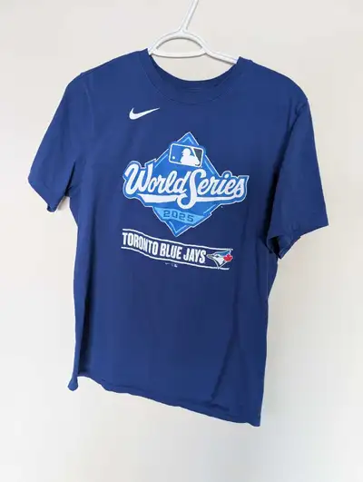 men's Nike blue Jays world series t shirt large, View more