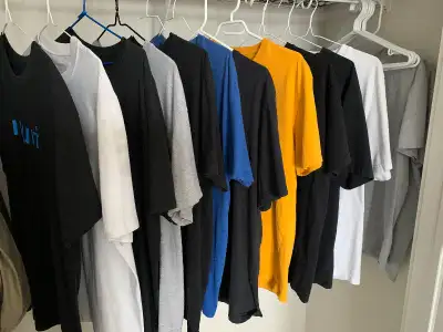 T-shirts, size small and medium, View more