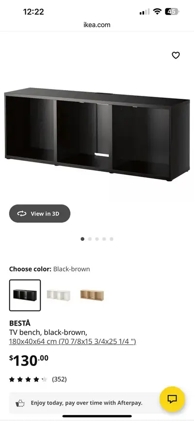 IKEA BESTA TV Bench, View more