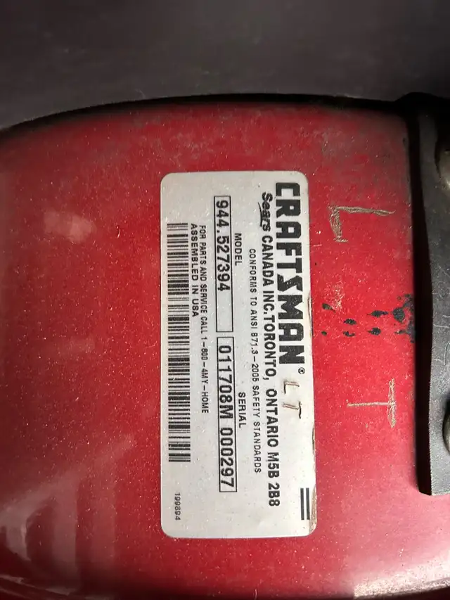 souffleuse à neige Craftsman Snowblower in Snowblowers in City of Montréal - Image 4