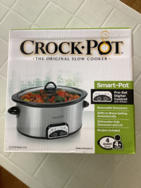 Crock-Pot Smart-Pot 4 Quart - Oval - New
