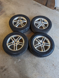 (70%) Winter Tires & Rims Hankook