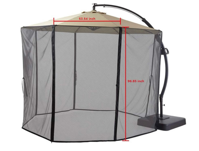 Canvas offset umbrella netting - new in Patio & Garden Furniture in Gatineau - Image 3