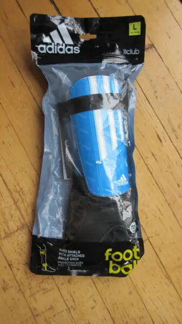 Adidas shin pads Adult Size Large NEW, View more