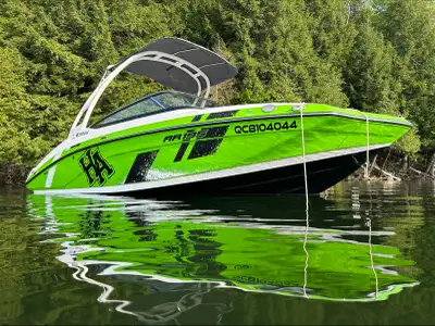Yamaha AR195 2022 – 69 heures | Remorque incluse | Entretien concessionnaire Nous vendons notre bate...