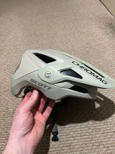 Selling my Scott stego plus helmet. Helmet is in great shape. Only used a few times. Never in a cras...