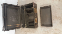Vinatge black powder kit box