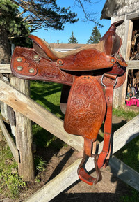 Western Rawhide Saddle 