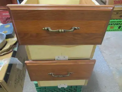 4 drawers with track & hardware (11 1/2 w x 15 1/4 l x 4 d), View more
