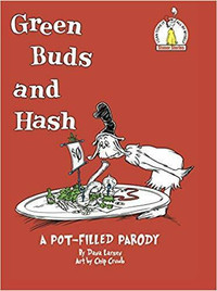 ▀▄▀Green Buds and Hash Hardcover Book(Dr. Seuss/Cat in the Hat)