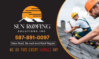 Roofing worker for shingles roof 