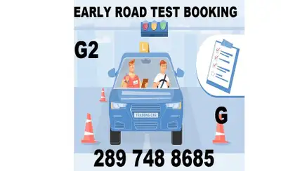 ROAD TEST EARLY BOOKING OF G-G2, DRIVING CLASSES, View more