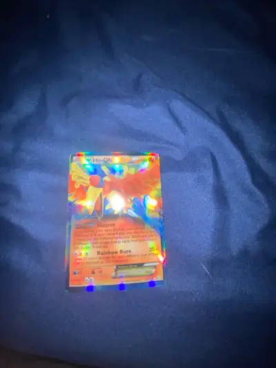 Pokémon Ho-Oh EX Card, View more