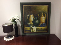 Oil paint  framed picture