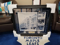 Memories of Toronto Maple Leafs at Maple Leafs Garden Framed NEW