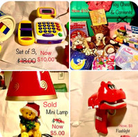 Children’s Toys, Prices as Marked  NOW REDUCED BY ABOUT 50%