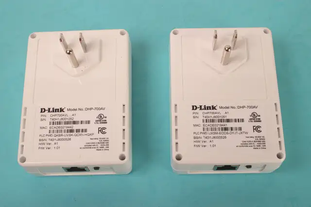 D-Link Powerline Adapter AV2 Up to 2000Mbps DHP-700AV Ethernet in Networking in City of Toronto - Image 7
