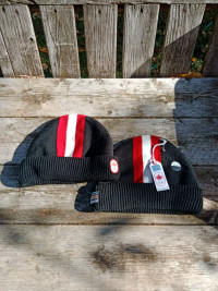 Pair Of "The Bay" 2014 Olympic Touques, One Size Fits All,