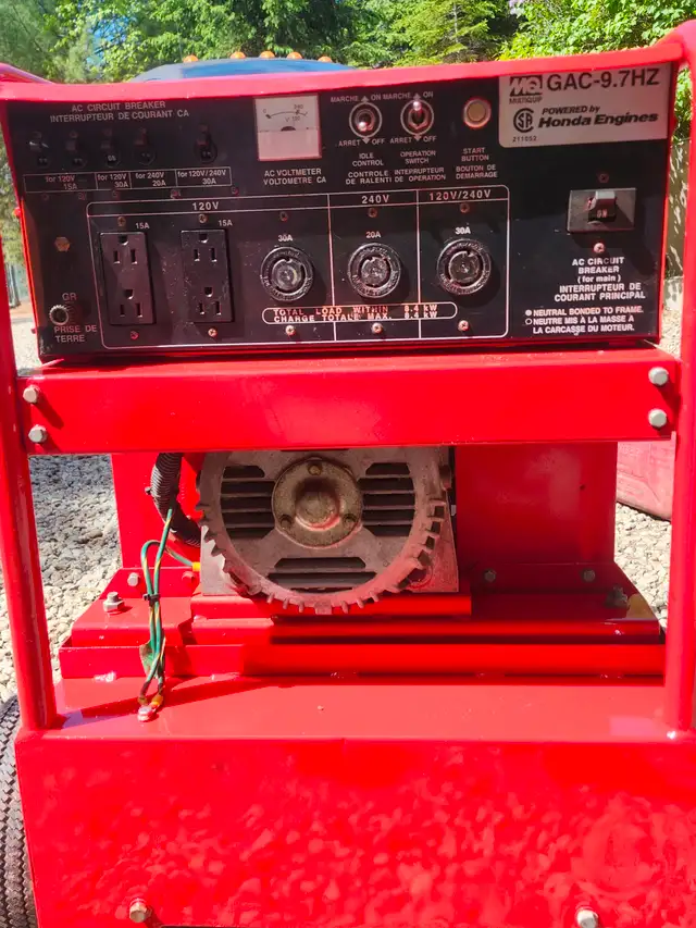 Honda 10000 watts commercial generator62863277826945121