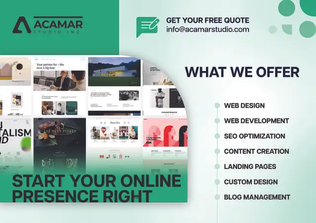 Modern Web Design • Free Domain • High-Converting Landing Page63006658878083121