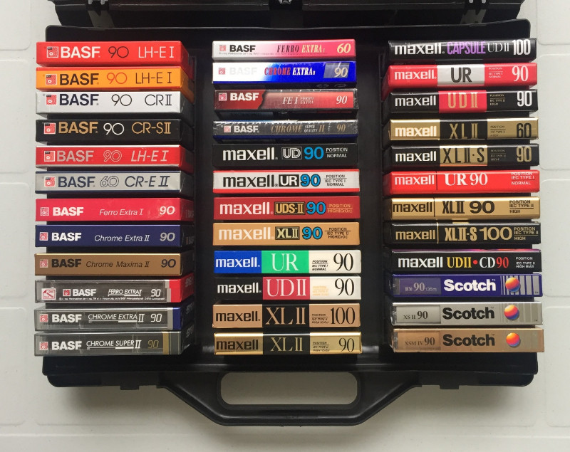 *Brand New* Blank Audio Cassette Tapes - Large Collection, used for sale  