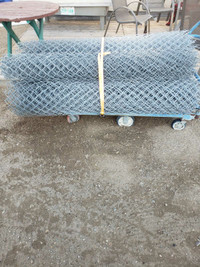 For sale, heavy duty chain link fence.