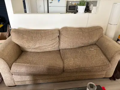 Couch and loveseat, View more