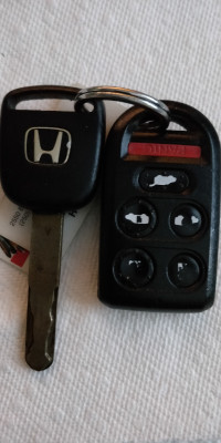 Honda Remote Fob with key