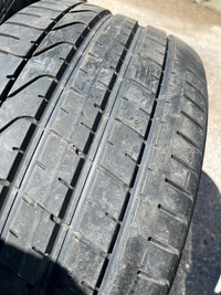 *4 PIRELLI ALL SEASONS, STAGGERED FOR BMW X5, GOOD CONDITION
