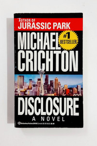 Roman - Michael Crichton - DISCLOSURE - Anglais - Livre de poche