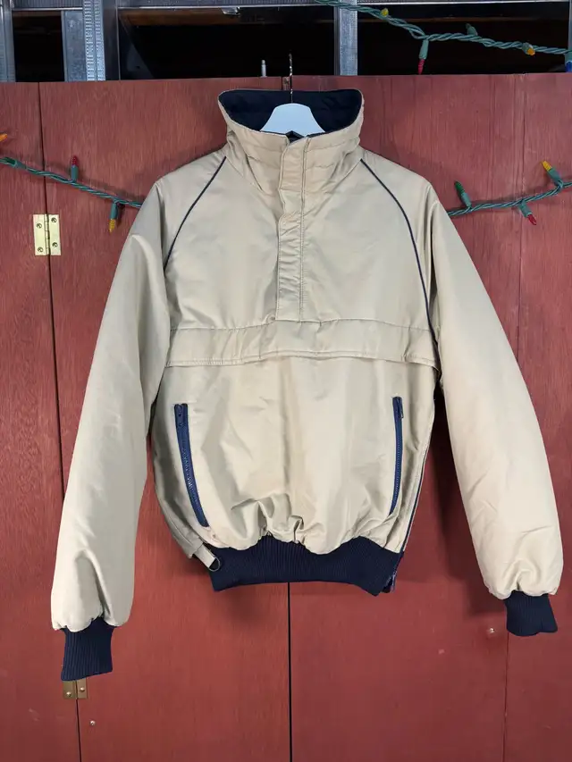 Vintage Rice Action II Mens Anorak Ski Jacket Tan Size Medium in Men's in Calgary - Image 9