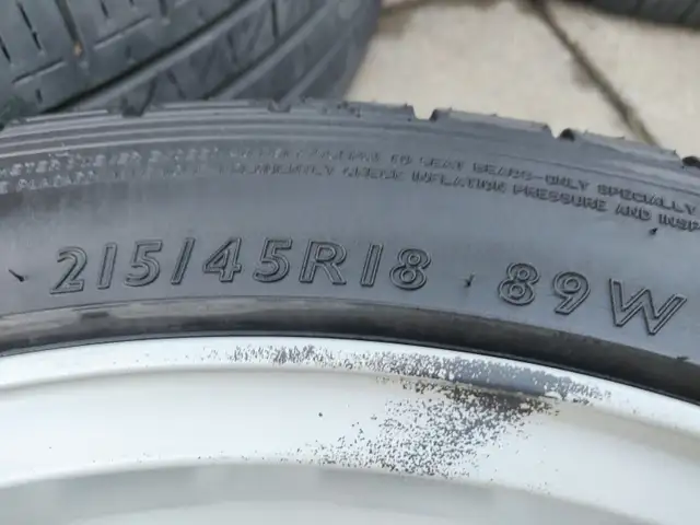 OEM Mazda 18" alloy rims wheels set of 4 with tires 215/45/18 in Tires & Rims in City of Toronto - Image 11