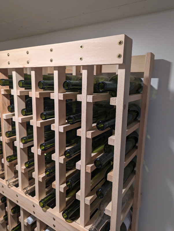 Solid Wood Wine Rack in Hutches & Display Cabinets in Trenton - Image 2