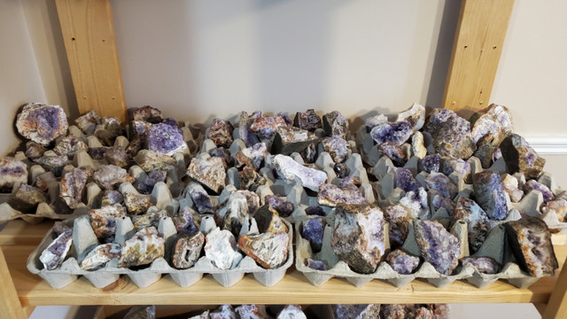 Bay of Fundy rough amethyst, jasper, agate in Hobbies & Crafts in Cole Harbour - Image 2