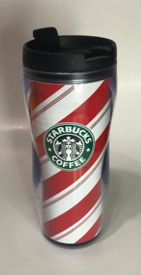 Starbucks Christmas Candy Cane To-Go Tumbler Mug