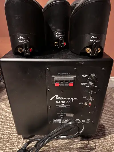 Mirage Nano S8 5.1 Surround Sound Speakers, View more