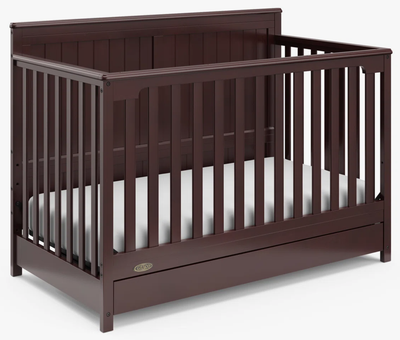 New Baby Crib / Lit de bébé Graco Hadley 5-en-1 neuf avec tiroir, View more