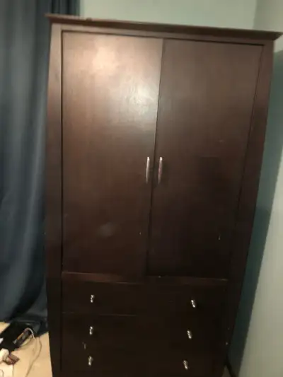 Armoire wooden cabinet for $295. I deliver!, View more
