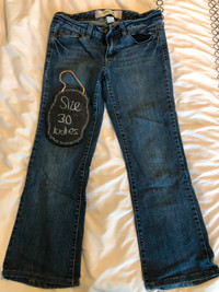 Ladies GARAGE wide leg jeans - 30 short