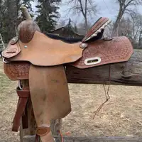 Circle S barrel saddle 