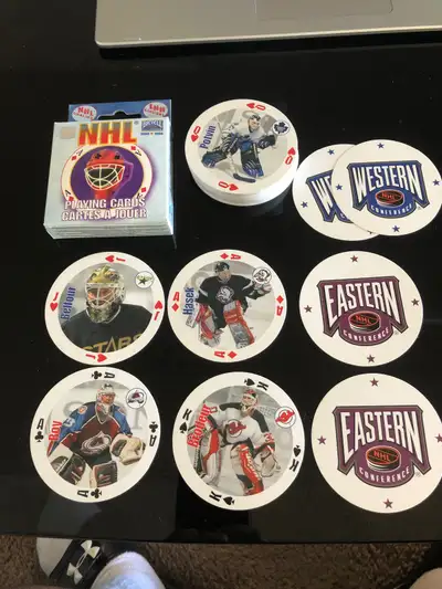1998 NHL playing cards complete set mint condition, View more