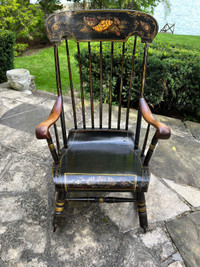Antique Boston Rocking Chair 