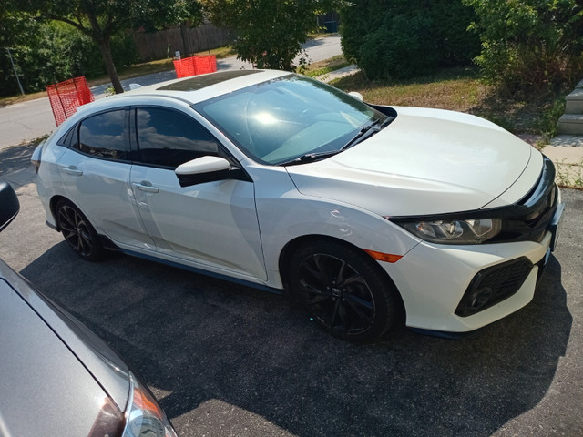 White Honda Civic Sport for sale in Cars & Trucks in City of Toronto - Image 3