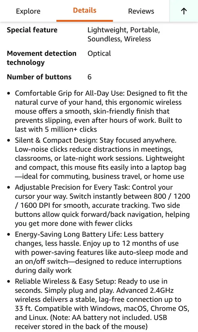 Wireless Mouse in Mice, Keyboards & Webcams in Markham / York Region - Image 9
