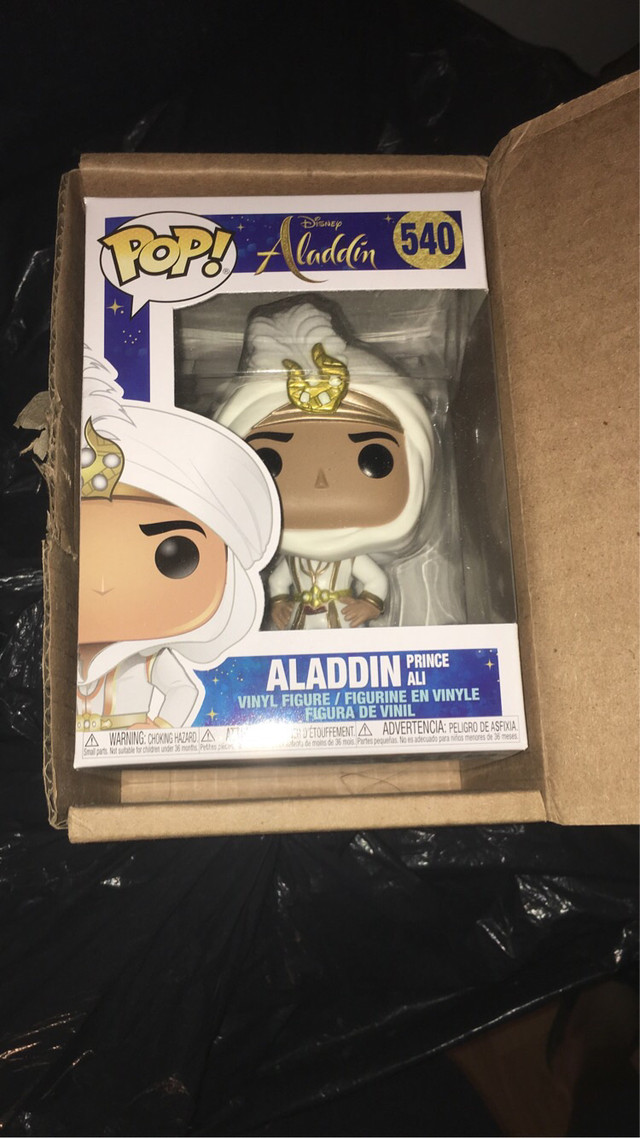 Aladdin Figurine Pop #540 BRAND NEW dans Jouets et jeux  à Ville de Montréal